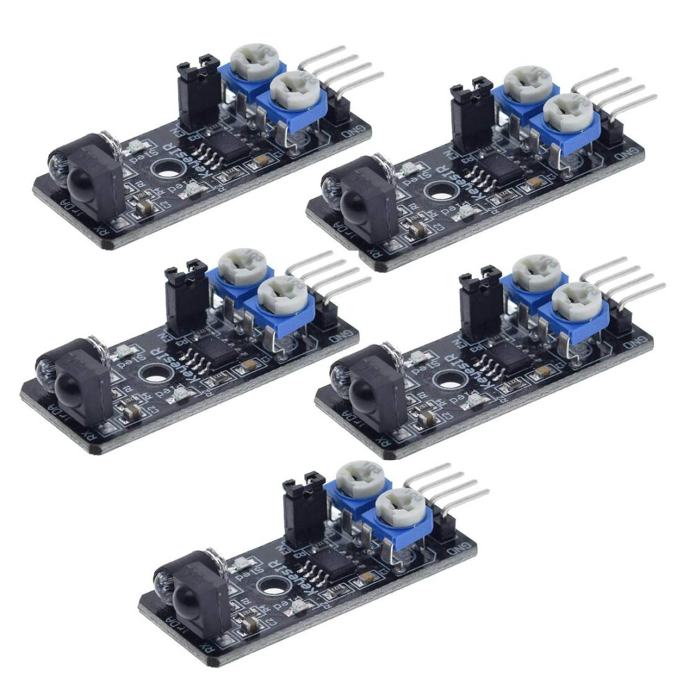 Ky-032 Ir Infrared Obstacle Avoidance Sensor Module 5Pcs 4 Pin Compatible With Arduino For Smart Car Robot Projects 6947110627809