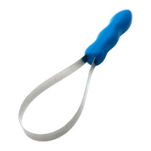 Riding Brush Comb for Horses Double-Sided Hair Loss Blade 8 Inch Stainless Steel for Efficient Cleaning