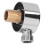 Hochwertiger Messing-Duschanschluss G1/2 mit Chrom-Finish 16
