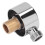 Hochwertiger Messing-Duschanschluss G1/2 mit Chrom-Finish 2