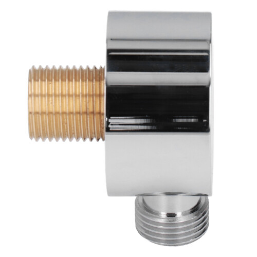 Hochwertiger Messing-Duschanschluss G1/2 mit Chrom-Finish 2