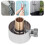 Hochwertiger Messing-Duschanschluss G1/2 mit Chrom-Finish 13