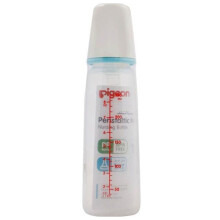 Pigeon KPP Standard Neck Nursing Bottle, 3-4 months & above| Durable Materia |lightweight, Medium Capacity - 240ml