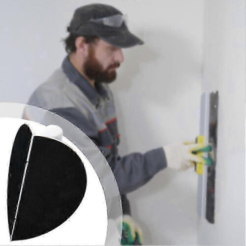 (D) Multifunctional Semi-Circular Angle Sanding Sandpaper Tool Practical Inside Corner Sanding Tool for Painting - KM 2
