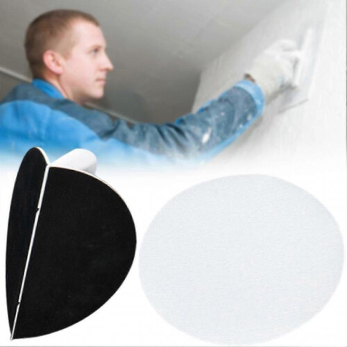 (A) Multifunctional Semi-Circular Angle Sanding Sandpaper Tool Practical Inside Corner Sanding Tool for Painting - KM 1