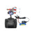 (65mm) Rc Boat Model Boot Kits Shaft+socket+motor+propeller+controller+receiver Kit - KM 1