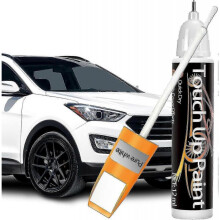 (12ml, White) Touch Up Paint For Cars, Automotive Paint Scratch Repair 2 In 1 Touch Up Paint Pen - KM
