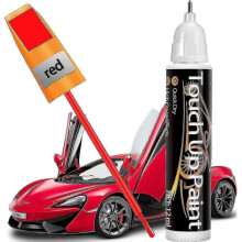 (12ml, Red) Touch Up Paint For Cars, Automotive Paint Scratch Repair 2 In 1 Touch Up Paint Pen - KM