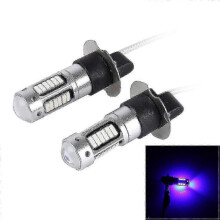 (Blue Light) 2 PCS H3 10W 30 SMD-4014 LEDs Car Fog Light, DC 12V - KM