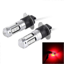 (Red Light) 2 PCS H3 10W 30 SMD-4014 LEDs Car Fog Light, DC 12V - KM