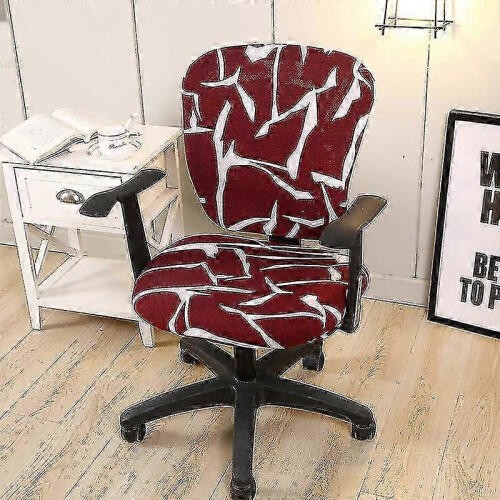 (Style 19) Computer Office Chair Universal Washable Rotating Chair Slipcovers - JA