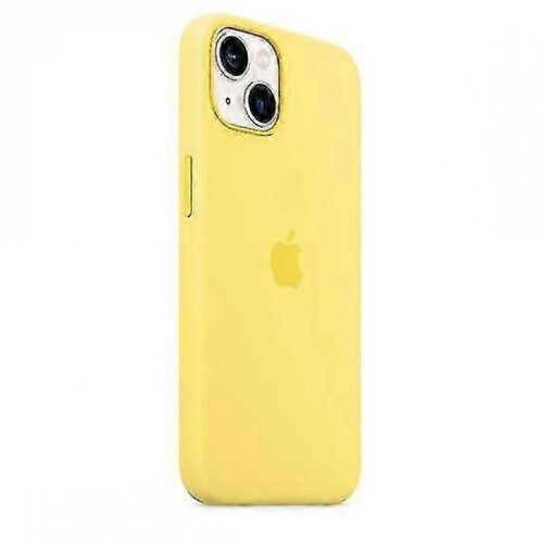 (Lemon Zest) Silicone Case With Magsafe For Iphone 13 Mini Phone Case - KM 1