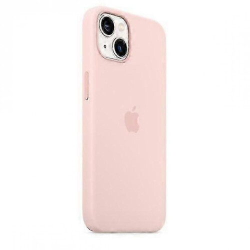 (Chalk Pink) Silicone Case With Magsafe For Iphone 13 Mini Phone Case - KM 1