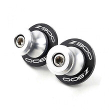 (Silver) For Z900 Z1000SX Z650 Z800 Motorcycle Swingarm Spools Slider Stand Screws M8 - KM