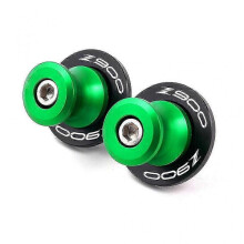 (Green) For Z900 Z1000SX Z650 Z800 Motorcycle Swingarm Spools Slider Stand Screws M8 - KM