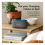 i-box Dawn Bedside Alarm Clock With Wireless Charging - Grey 3