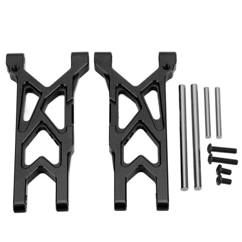 1/10 RC Front-Unterlenker-Set, Aluminium, Schwarz für Typhon 1