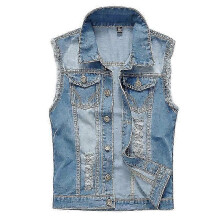 (XXL, A) Stranger Things Eddie Munson Cosplay Costume Hellfire Club Denim Vest Sleeveless Jacket Coat Adult Men Halloween - DSW