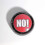 2pcs Yes Button And No Button with Sound Talking Buttons Office Home Learning Buzzers - JA 3