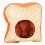 Toast Bread Hat, Diy Selfie Props Plush Hat Costume Accessory 1