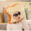 Toast Bread Hat, Diy Selfie Props Plush Hat Costume Accessory 4