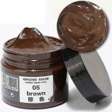 (Brown)Leather Color Repair Paste Shoe Cream Leather Polishing Coloring Agent Stain Wax