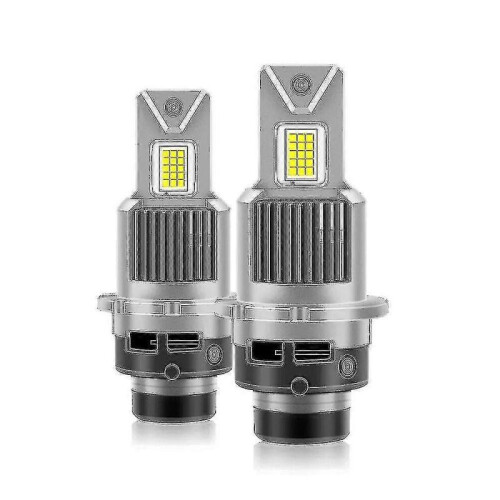 (D4s) D4s D4r D2r D2s Led Headlight Bulbs 6000k White Conversion Kit Plug And Play Xenon Hid Light Replacement Canbus Error Free - JA