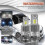 (D2s) D4s D4r D2r D2s Led Headlight Bulbs 6000k White Conversion Kit Plug And Play Xenon Hid Light Replacement Canbus Error Free - JA 4