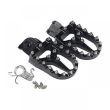 (Black) For Husqvarna 701 Enduro Supermoto Te Fe Tc Fc Fs 250 300 350 390 400 450 501 Motorcycle Accessories Footrests Foot Rests Pedals