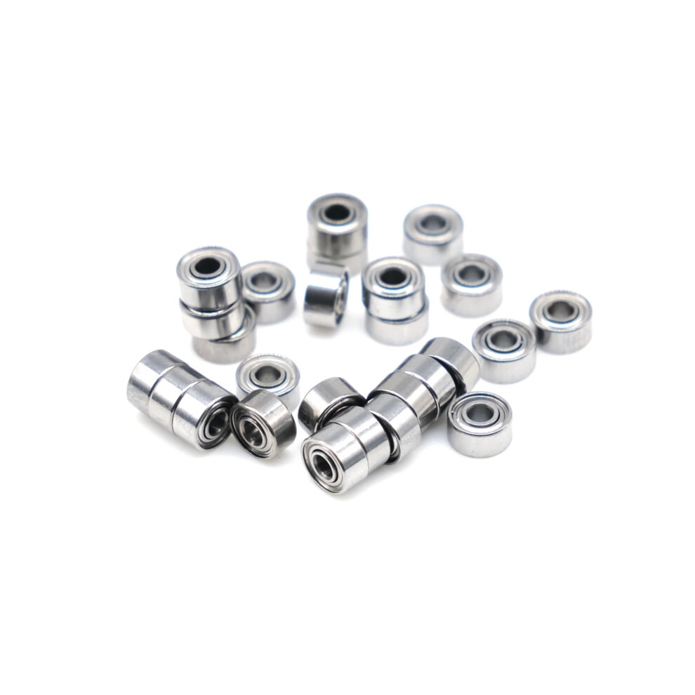 Mr52zz Miniature Ball Bearings 10 Pack, Mr52 2X5x2.5mm, Mr52rs Mr52-2Z Mr52z L-520Zz 638/2X2 Compatible Bearings 6447073138515