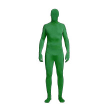 (190CM, green) Suit  Full Body Photography Chroma Key Bodysuit Stretch Costume Full Body for Photo Video Special Effect Festival Cosplay - DSW
