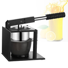 Manual Citrus Juicer, Heavy Duty Stainless Steel Hand Pressed Juicer for Lemon, Orange, Pomegranate, Grapefruit, Lightweight