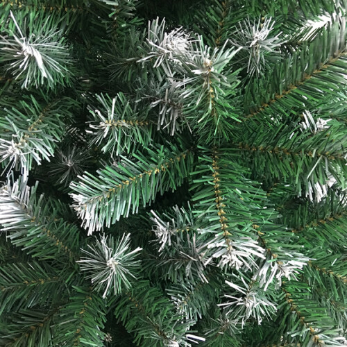 6FT Iron Leg White PVC 650 Branches Christmas Tree 2