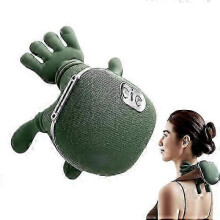 Shiatsu Massage Master for Shoulder Neck, Portable Electric Heated Massager for Pain Relief Deep Tissue Muscle Relax, Simulated Human Kneading