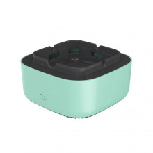 (Green)Direct Suction Smokeless Ashtray 360 Degree Surround Automatic Shut-down 600mah Ashtray Air Purifier For Home