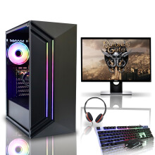 Gaming PC Bundle Intel i7 6700 32GB DDR4 2TB SSD 16GB RTX 5060 Ti W11 - Refurbished