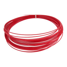 Polyester Tennisschnur 12m 39,4ft Rot 1,24mm Professionell Haltbar