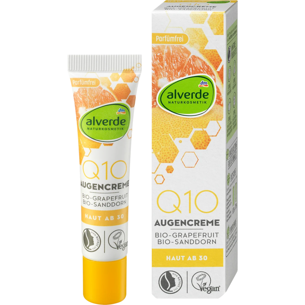 Alverde Natural Cosmetic 2X Alverde Naturkosmetik Q10 Eye Gel 15 Ml