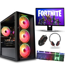 Gaming PC Bundle Intel i7 6700 64GB DDR4 1TB SSD 6GB RTX 3050 W11 - Refurbished