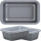 Set of 6 Air Fryer Rectangular Dishes Mini 16.5cm Non-Stick 3