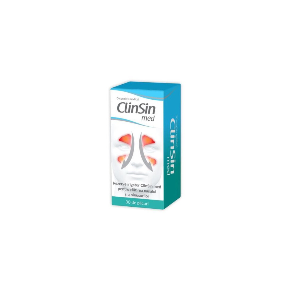 Natur Product Pharma Clinsin Med 30 Sachets For Runny Nose And Sinusitis For Adult