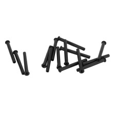 15 Stück Tennis-Schläger Drahtschutzrohr-Set 3,6x35mm Nylon Langlebige Werkzeuge