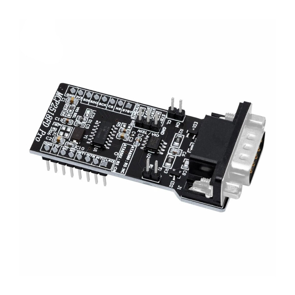 Mcp2518fd Spi To Canfd Module With Ata6560 Transceiver For Mcp2515 Communication Board Compatibility 6038364766625