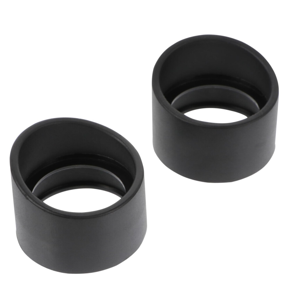 Eyepiece Protector For Microscope - 2 Pack Soft Rubber Eyecups For Binocular Microscopes, 30Mm Diameter, Black 6038364766731