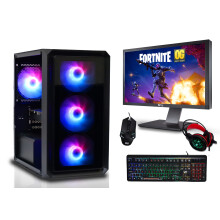 Gaming PC Bundle Intel i7 6700 64GB DDR4 1TB SSD 8GB RTX 3050 W11 - Refurbished