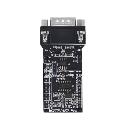 MCP2518FD SPI to CAN Conversion Module with ATA6560 Transceiver and ...