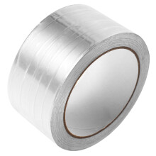 Self-Adhesive Aluminum Foil Tape 1 Roll High Temperature Resistant for Electrical Applications Pipe Insulation Easy to Use