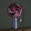 Premier 60cm Light up Hanging Christmas Lollipop Infinity Light Decoration with Spinning Effect 5