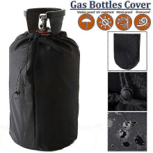 Tankabdeckung, 210d Gas Cyr Schutzhülle mit verstellbaren Schnüren, Anti-UV-Ox-Gastankabdeckung für