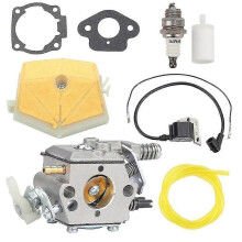 Vergaser-Kit für Husqvarna 50 51 55 61 254 257 262 266 268 272 Kettensäge für Walbro Wt-170-1 Wt-170